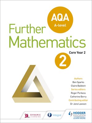cover image of AQA a Level Further Mathematics Year 2